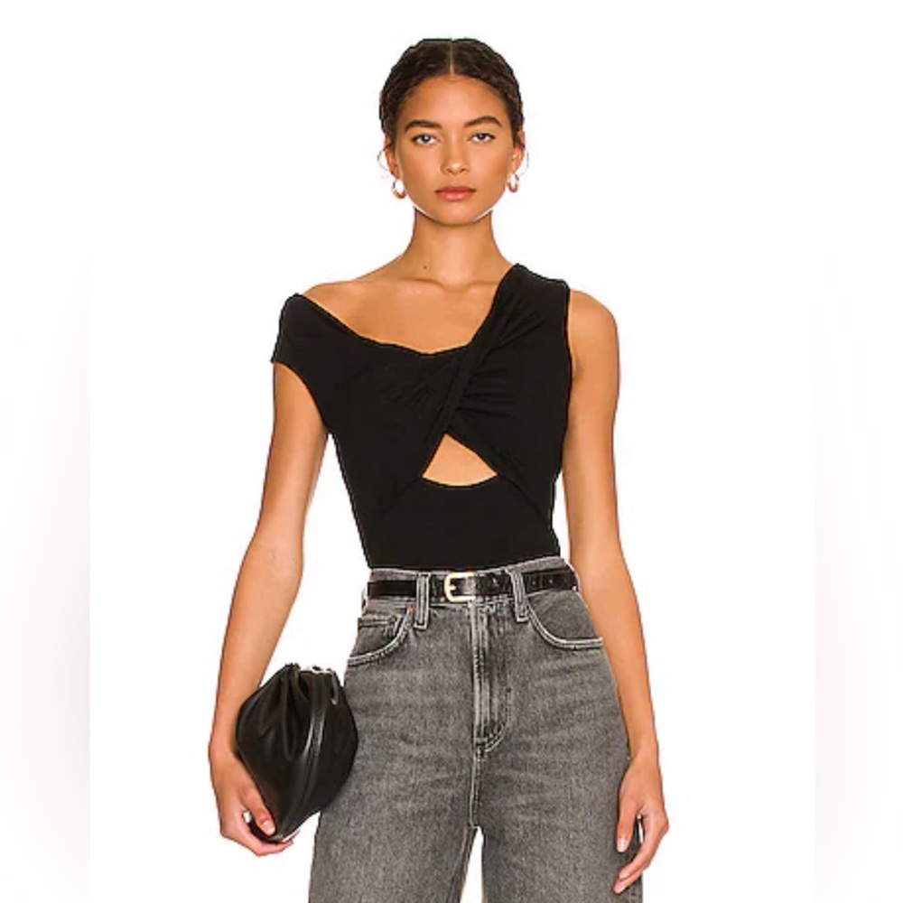 NWOT ASTR the Label Black Bodysuit- Size M